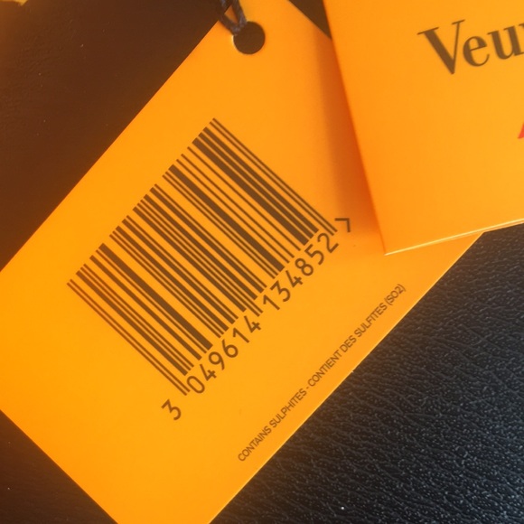 NWT: Veuve Clicquot Brut Champagne Ice Jacket Insulated Bottle Sleeve - Orange - Picture 10 of 11